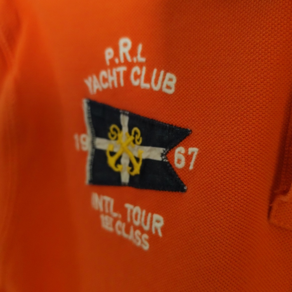 Men's USED Polo Ralph Lauren Custom Fit Polo. Big Pony Yacht Club... Beautiful! - Picture 7 of 16